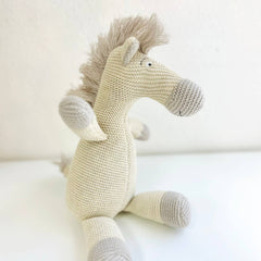 Horse Knit Stuffed Animal