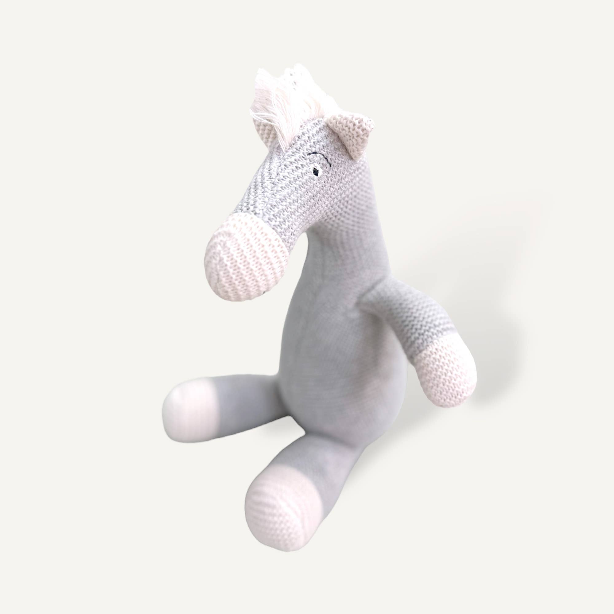 Horse Knit Stuffed Animal