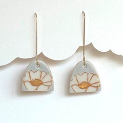 Poppy Arch Dangle Earrings
