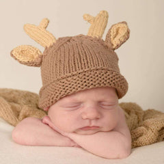 Baby Buck Beanie Hat