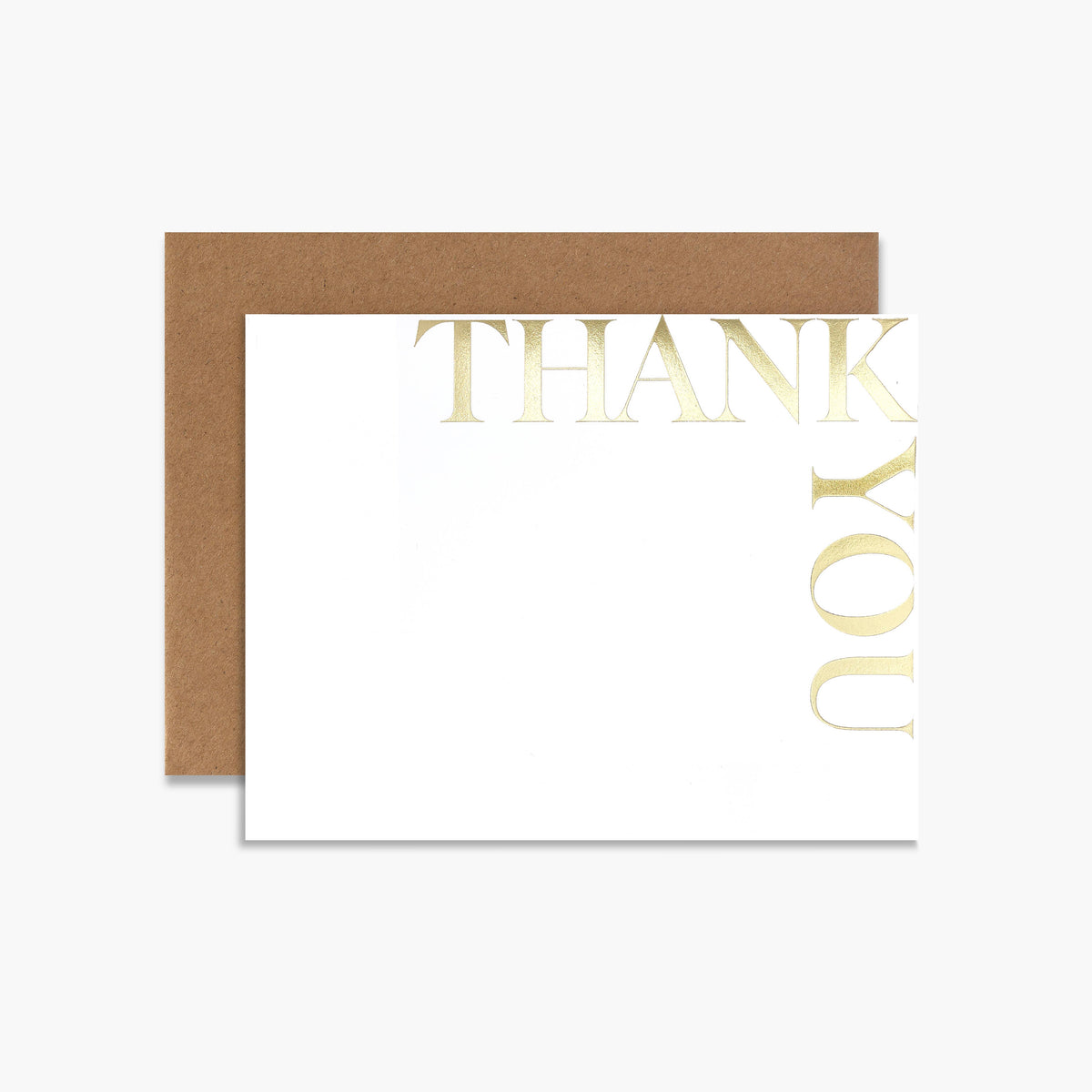 Thank You Foil Greeting Card