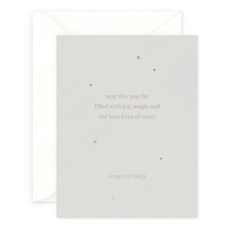 Best Kind of Crazy Birthday Greeting Card