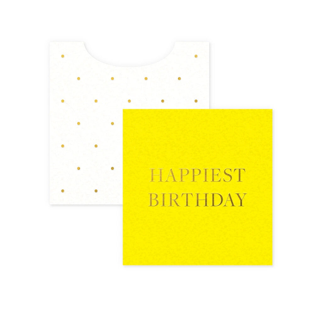 Happiest Birthday Mini Card