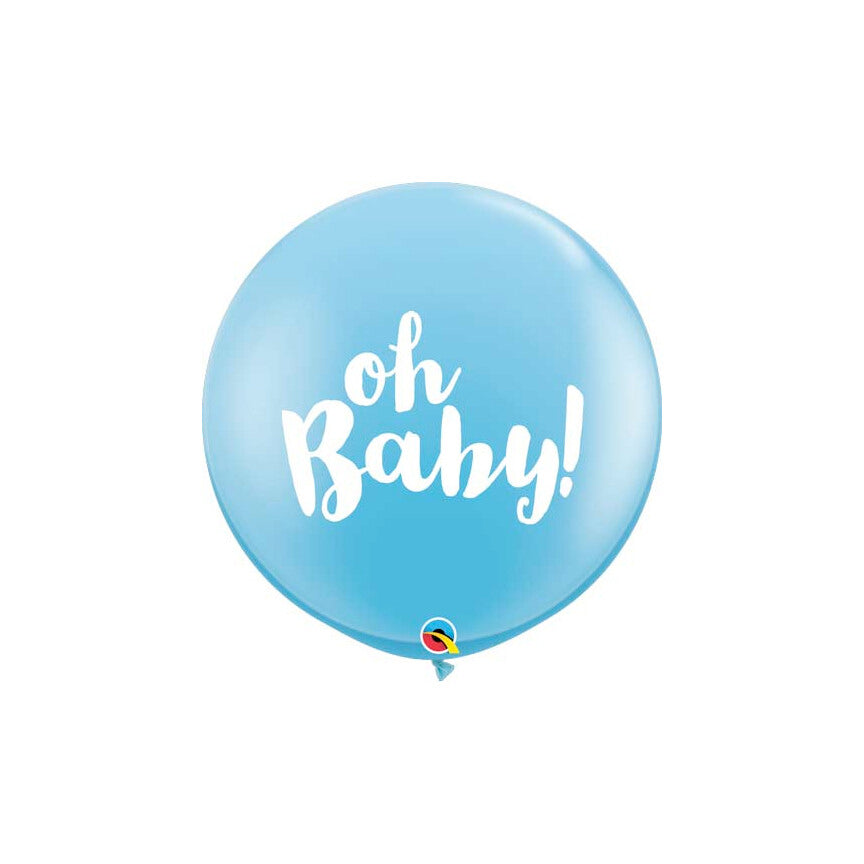 Oh Baby! Blue Balloon, 36"