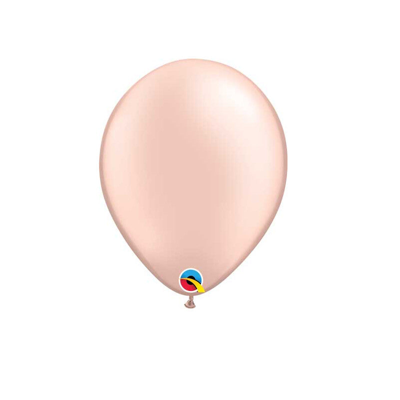 Pearl Peach Balloon, 11"