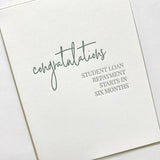 Student Loans Greeting Card
