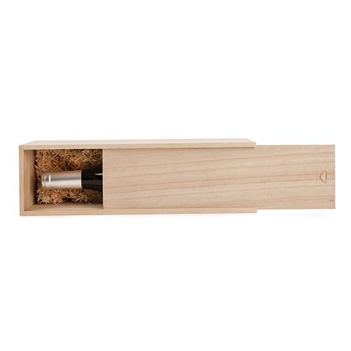 Single Bottle Wooden Wine Box