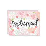 Floral Bridesmaid Card