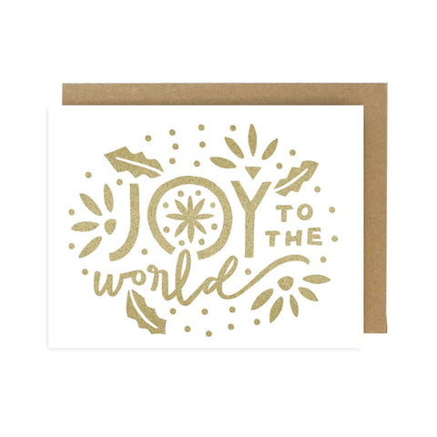 Joy to the World Holiday Card