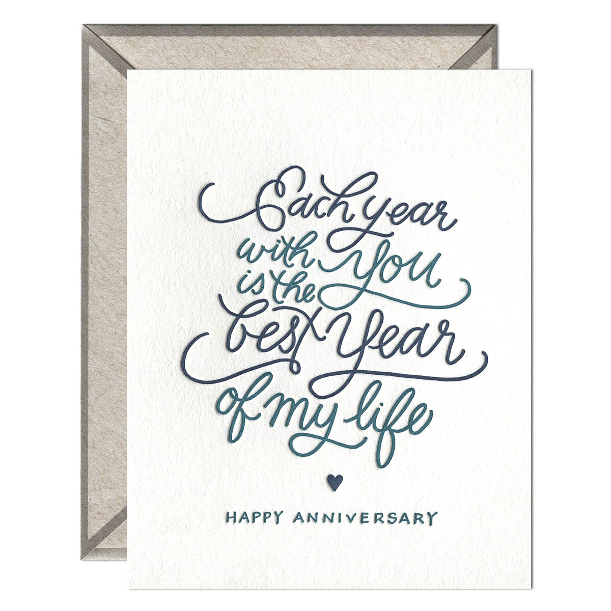 Each Year With You Card