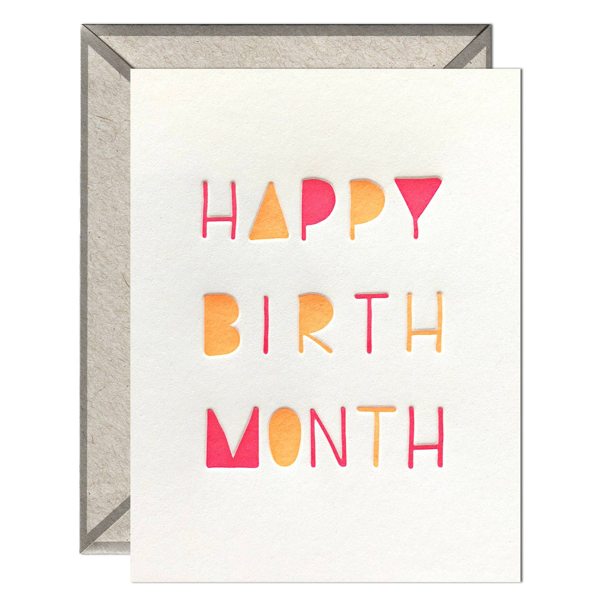 Happy Birth Month Card