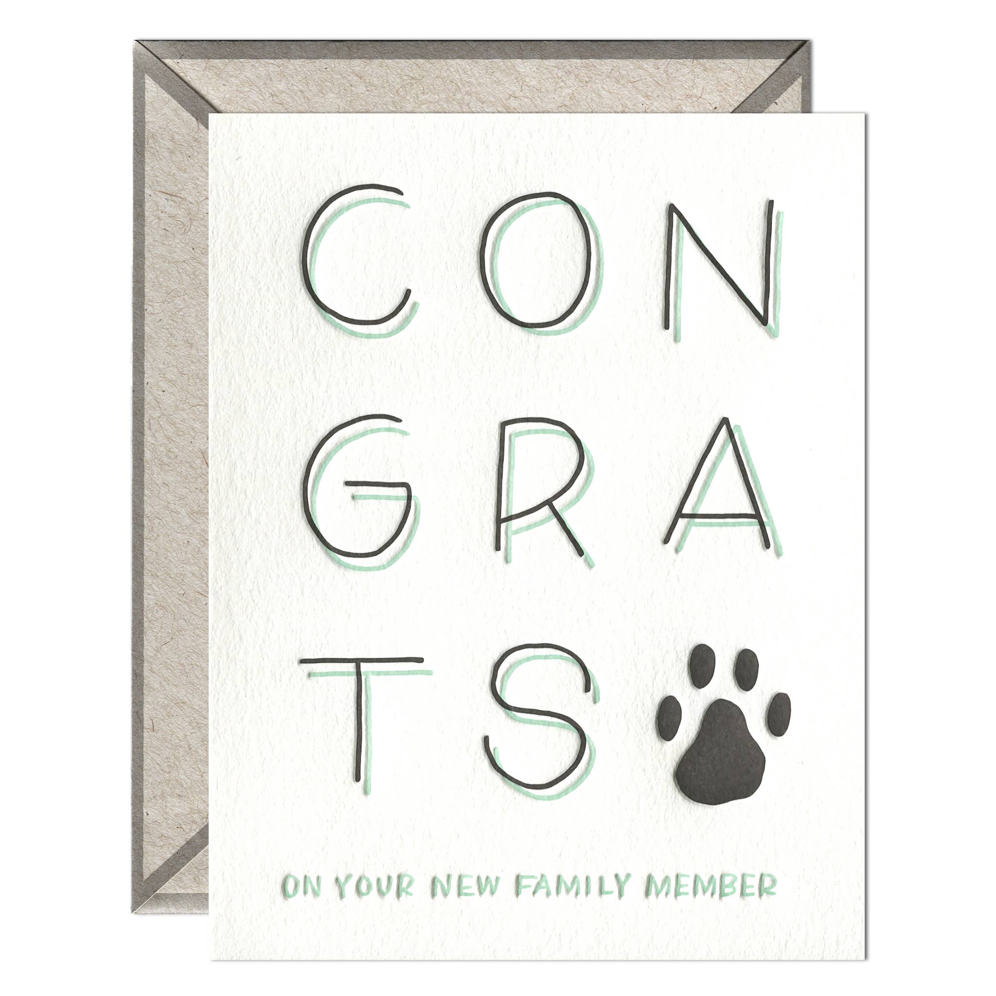 New Pet Congrats Card