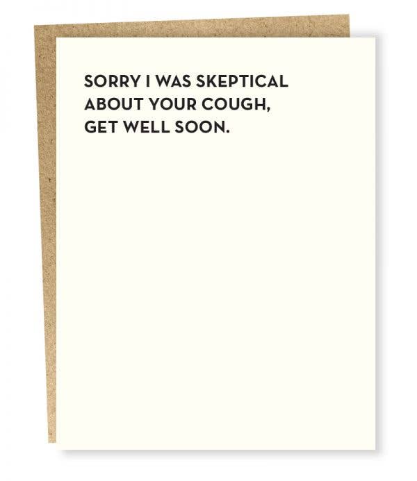 Skeptical Card