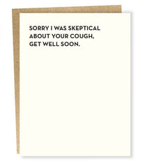 Skeptical Card