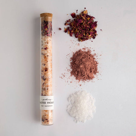 Rose Sandalwood - Bath Soak Test Tube