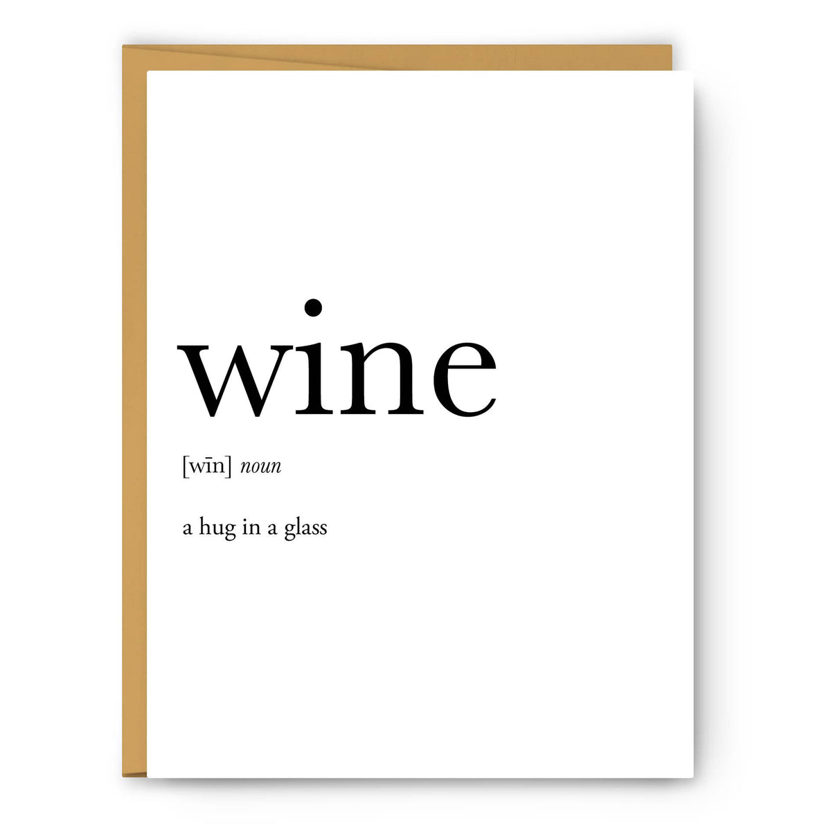 Wine Definition Card