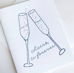 Cheers To Forever Card