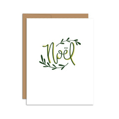 Noel Hand Lettering Card