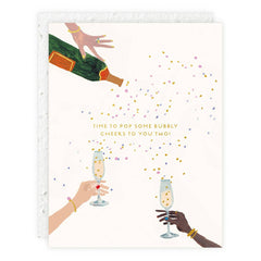 Pop Some Bubbly Card