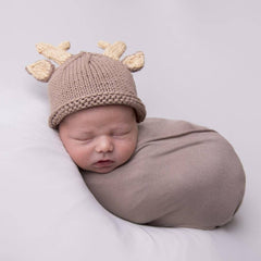 Baby Buck Beanie Hat