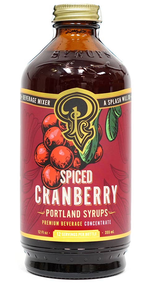 Spiced Cranberry Syrup