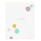 Happy Wedding Confetti Card