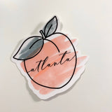 Atlanta Peach Sticker