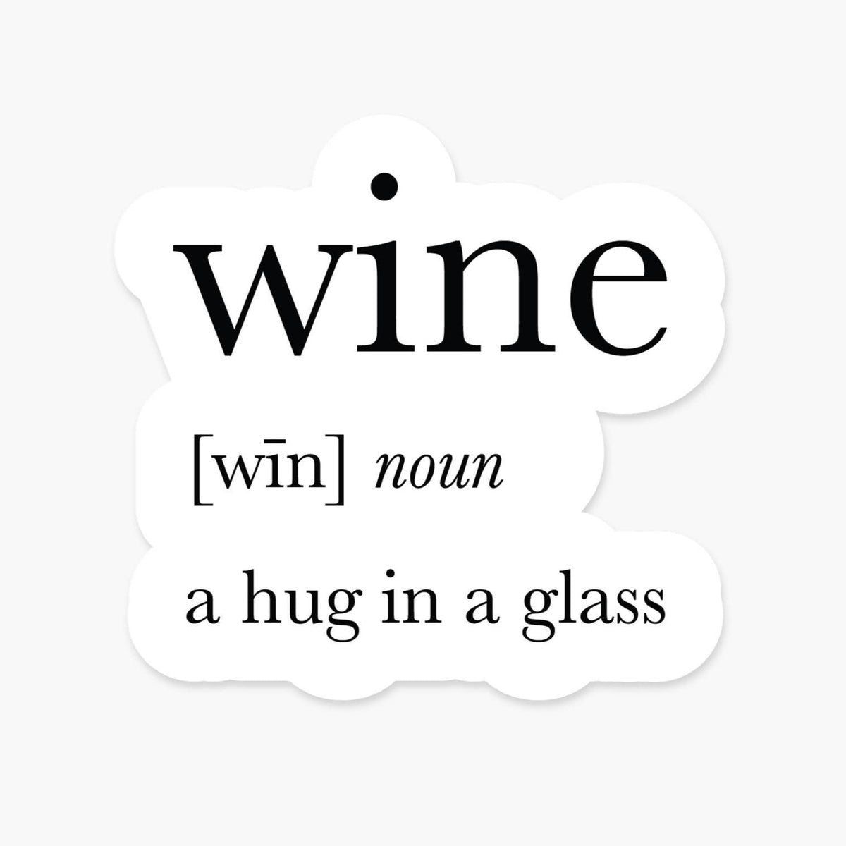 Wine Definition Sticker