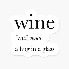 Wine Definition Sticker