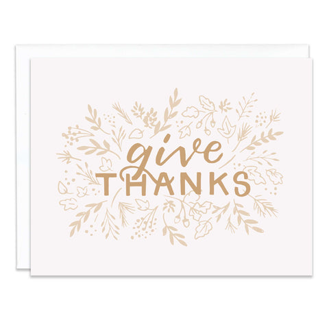 Give Thanks Card