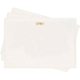 XOXO - Fancy Flat Notes