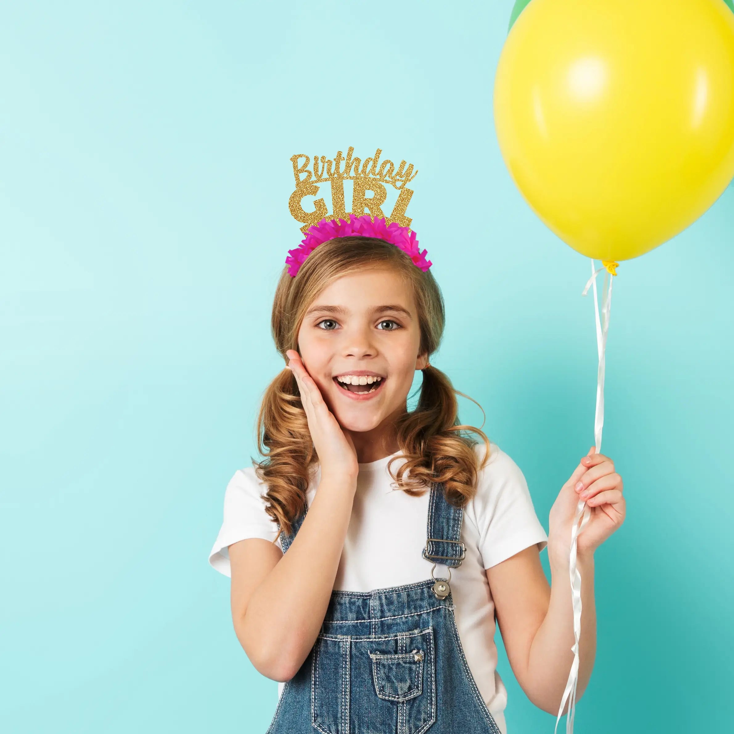 Birthday Girl Party Headband Crown