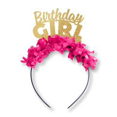 Birthday Girl Party Headband Crown