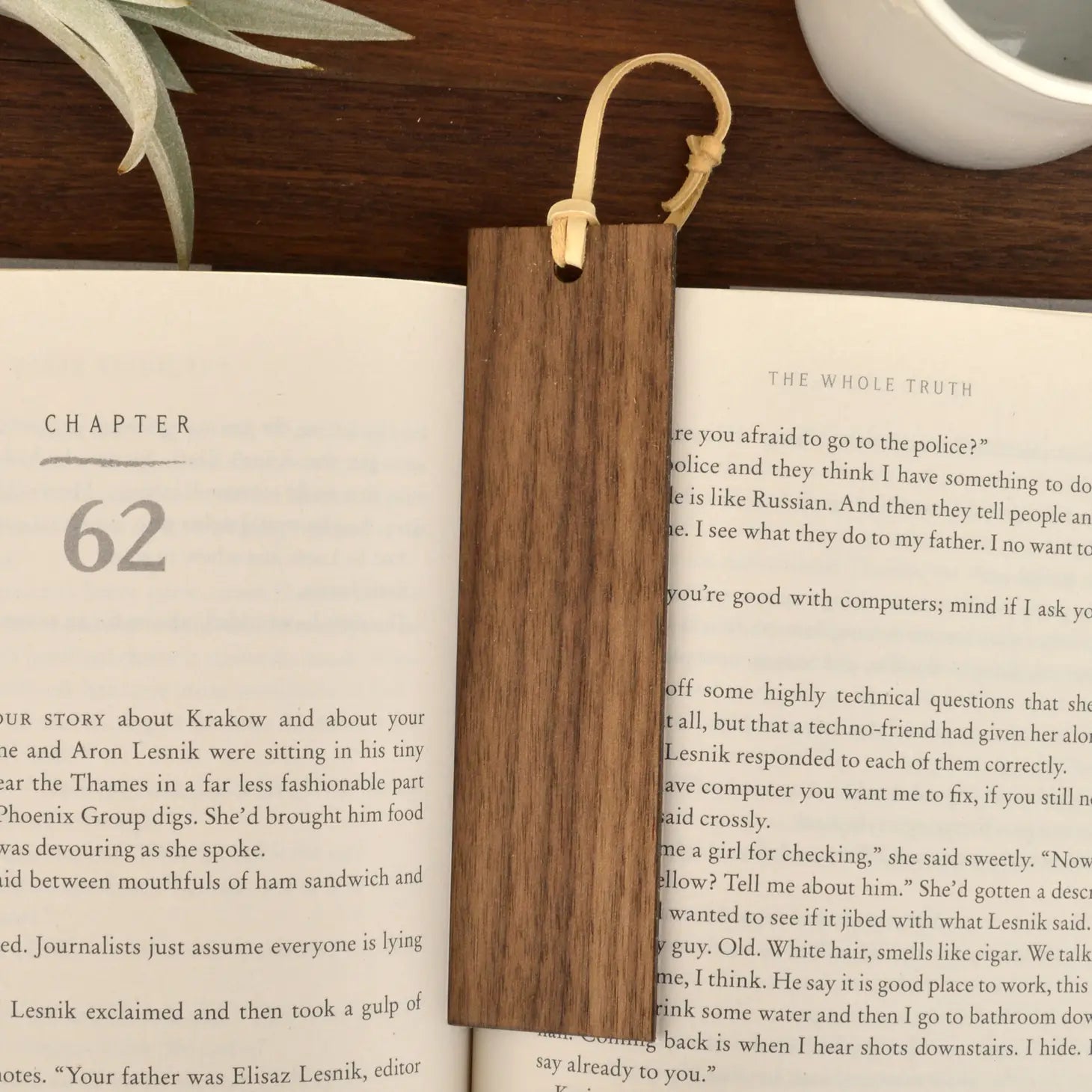 Handmade Wood Bookmarks
