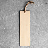 Handmade Wood Bookmarks