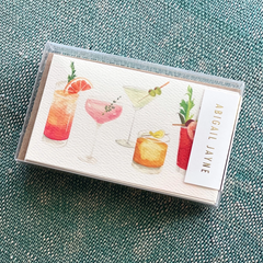 Cocktails Mini Cards- Boxed Set