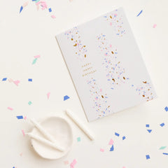 Happy Birthday Confetti Card