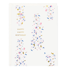 Happy Birthday Confetti Card