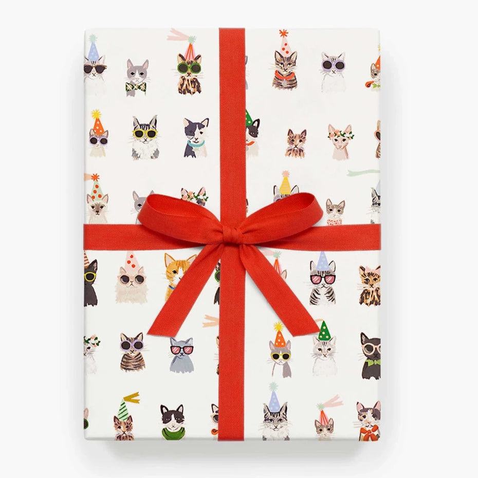 Cool Cats Wrapping Sheet
