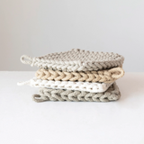 Cotton Crocheted Pot Holder