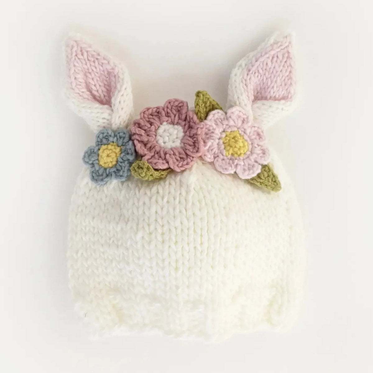 Flower Bunny Beanie Hat