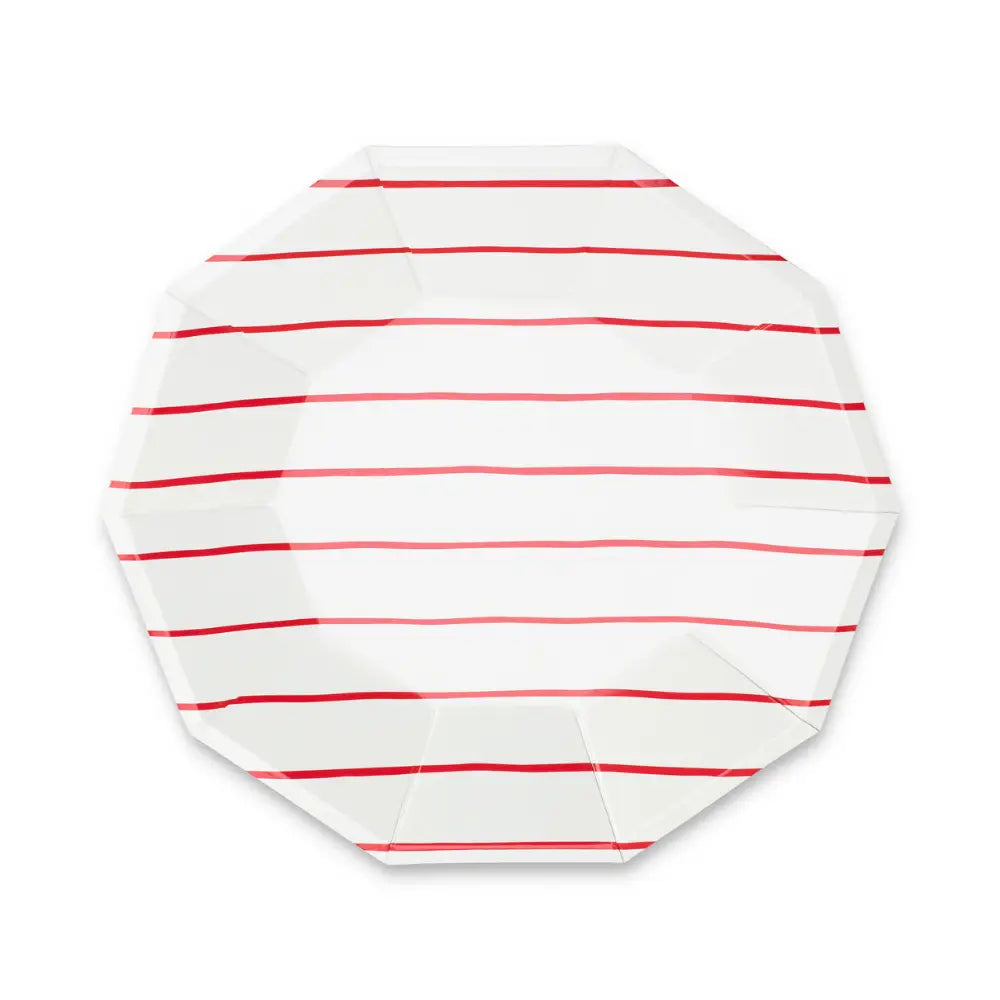 Frenchie Striped Candy Apple Small Plates