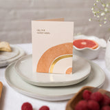 All the Good Vibes Rainbow Card