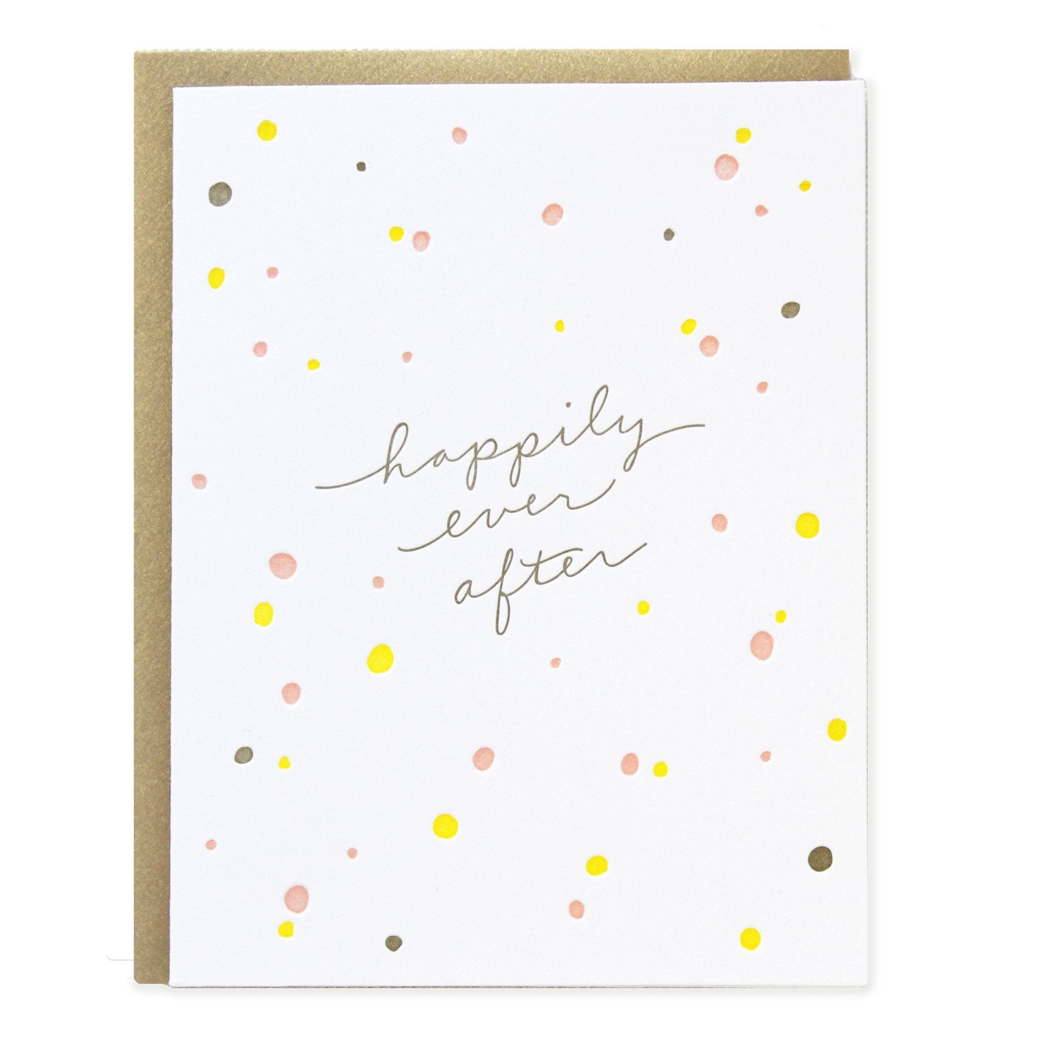 Happily Ever After Confetti Card