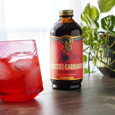 Hibiscus Cardamom Syrup