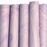 Lavender Marble Gift Wrap Sheet