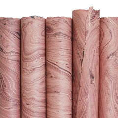 Dusty Pink Marble Gift Wrap Sheet