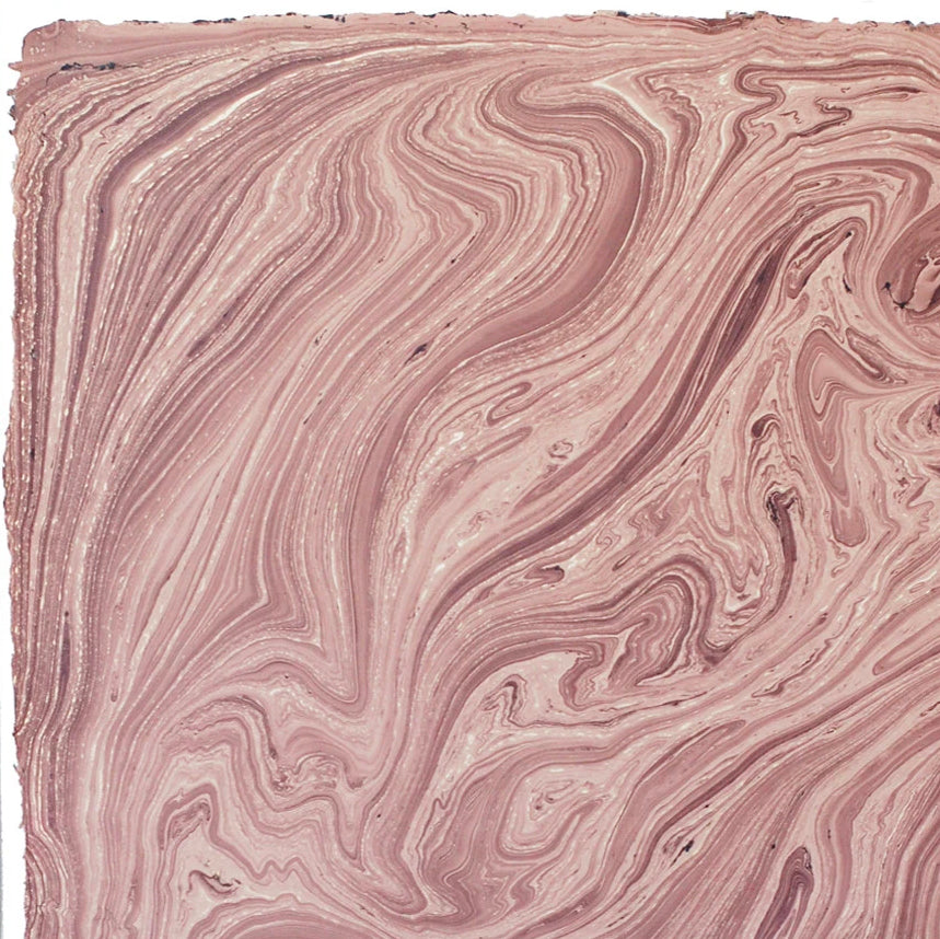 Dusty Pink Marble Gift Wrap Sheet