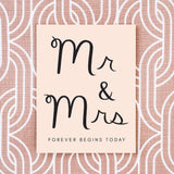 Mr. and Mrs. Forever Card
