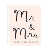 Mr. and Mrs. Forever Card